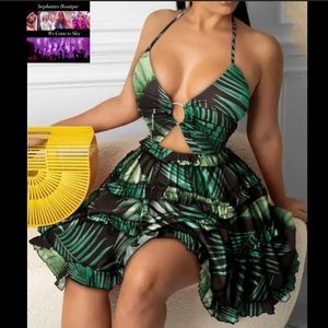 Ruffle Dress Sexy 💕